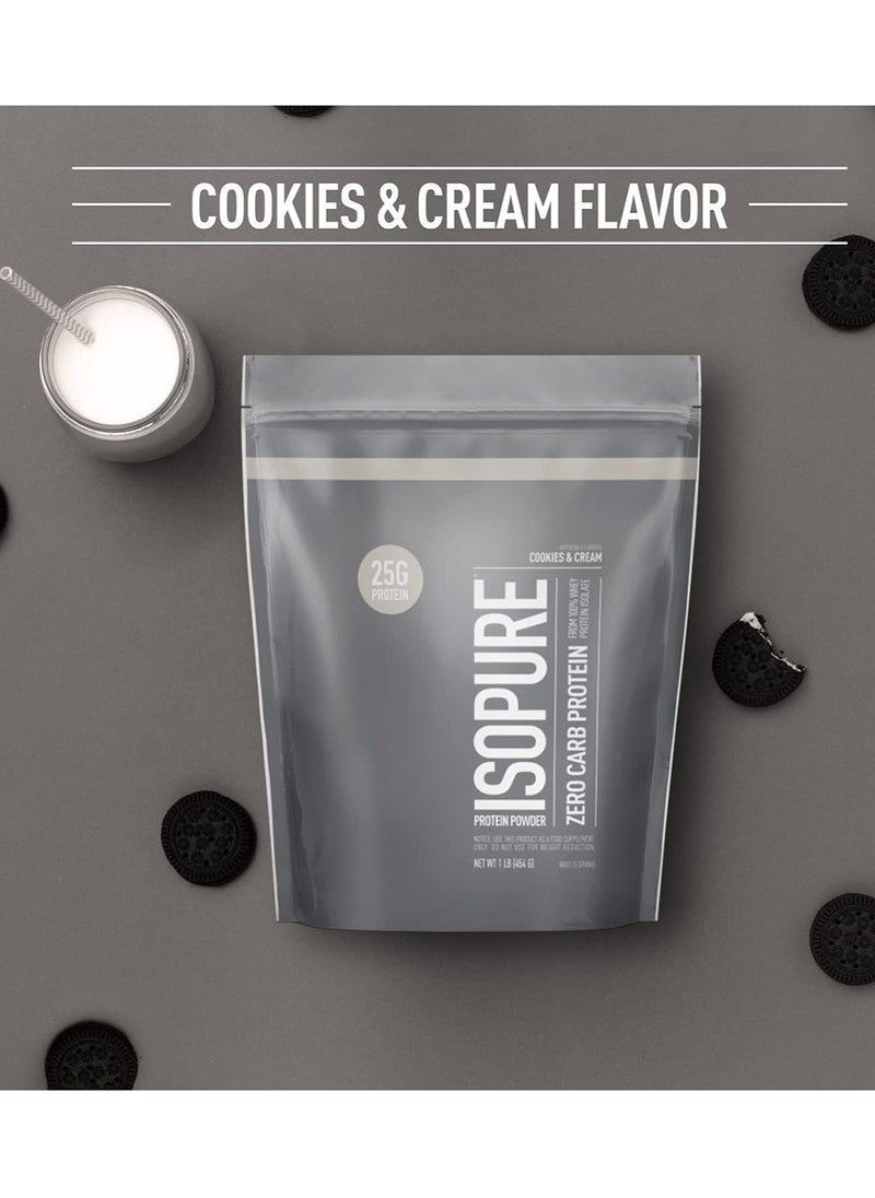 Nature's Best - Isopure Zero Carb Whey Protein Isolate Powder With Vitamin C And Zinc For Immune Support 25G Protein - Image 1