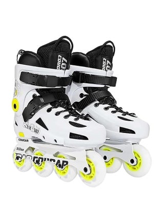 COUGAR Roller Skate Shoe Cougar Model 307 For Adult Adjustable Roller Skates with 4 Illuminating Pu Wheels, Outdoors and Indoors Roller Blades for Boys Girls Beginners Color : White Size : 44 - pzsku/ZFFCFC26D182671774550Z/45/_/1716710535/6f294dcc-e20f-4751-9020-0afb802b5f3b