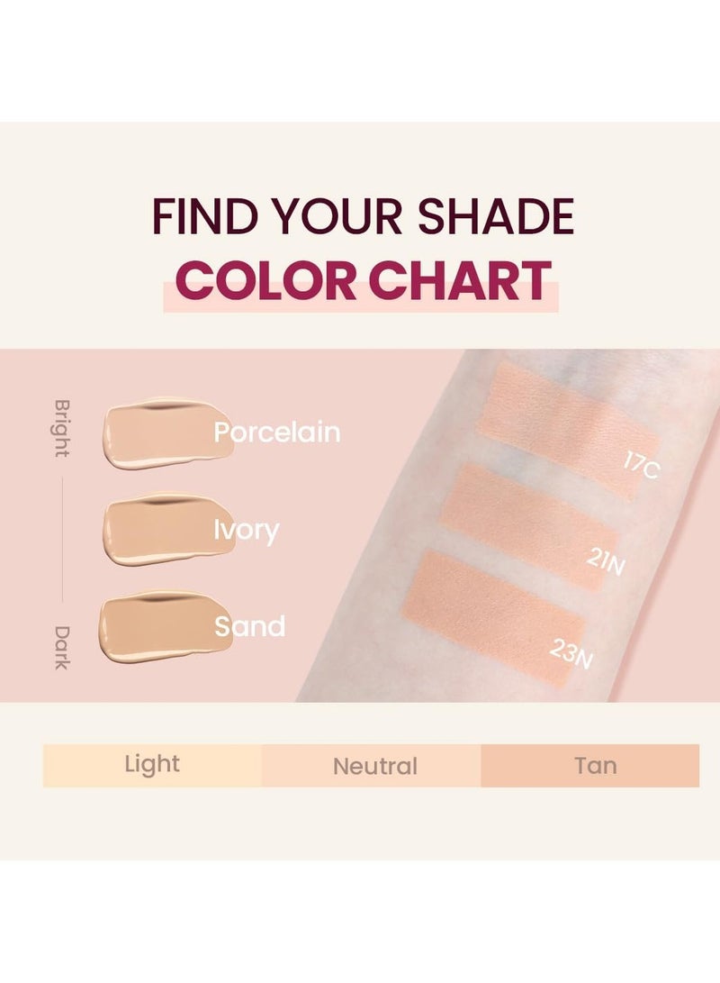 ترتر تيرتير ماسك فيت أول كوفر بينك كوشن فاونديشن 21N آيفوري - Image 5