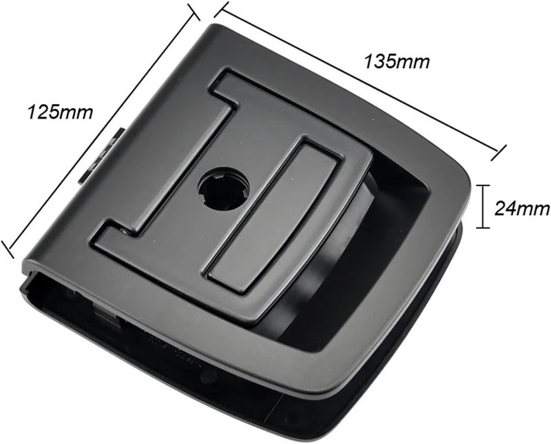 Vuzmode Car Trunk Handle Cover for BMW X5 E70 E71 - Image 2