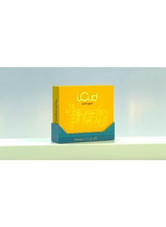 Bakhoor Ioud Frankincense Olibano Fragrance 4 Pieces With Incense Holder Woody Scent 10x9x3 centimeter