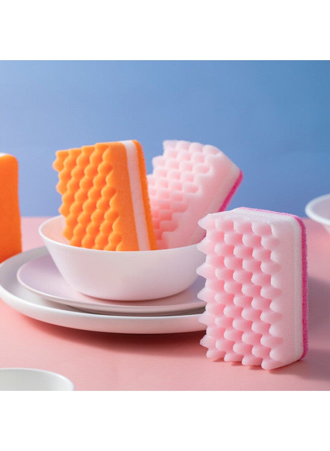 CHAHUA Camellia Dishwashing Sponge, Scouring Pad, 5-pack Kitchen Cloth, Degreasing Sponge, Dishwashing Sponge, Cleaning Sponge - Image 5