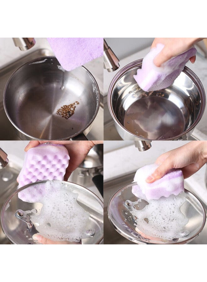 CHAHUA Camellia Dishwashing Sponge, Scouring Pad, 5-pack Kitchen Cloth, Degreasing Sponge, Dishwashing Sponge, Cleaning Sponge - Image 4