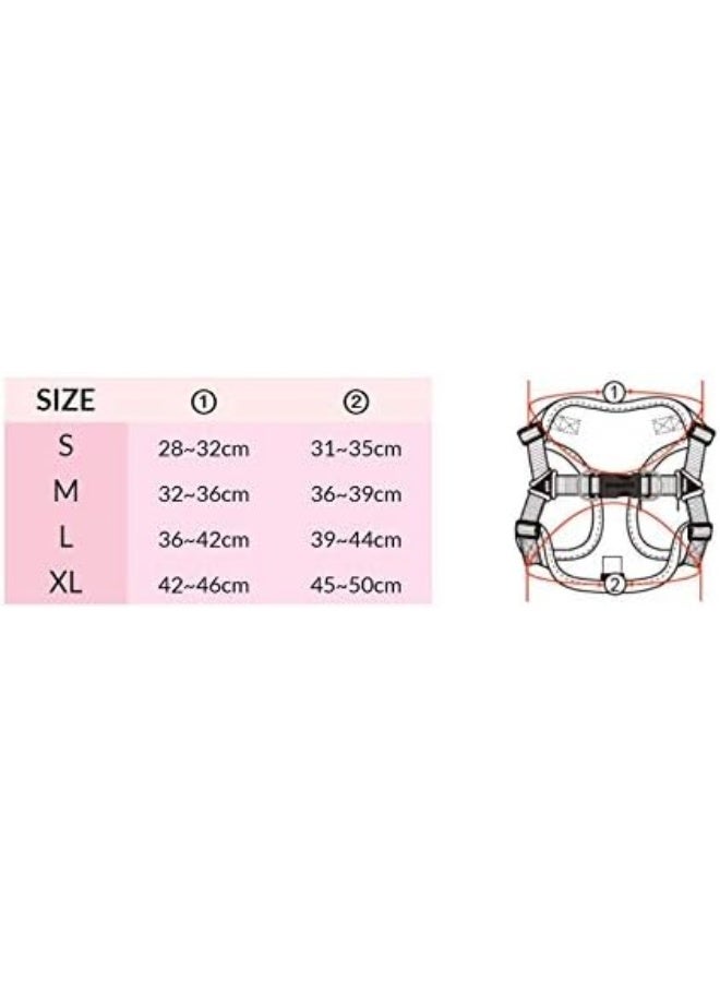 Puppia PARA-HC1533-SB-XL Sky Blue Soft Harness C Pet-Vest-Harnesses, X-Large - Image 4