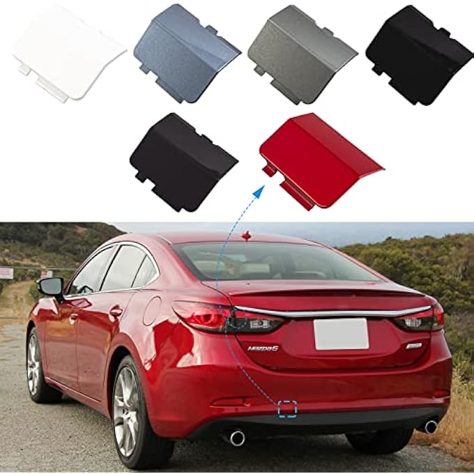 ريحني غطاء السحب الخلفي لغطاء السحب السائق السائق مناسب لمازدا 6 أتينزا 2013 2014 2015 2016 2017 Gjr950El151 Gjr950Ek151 أسود جهة السائق اليسرى شينبينساي - Image 1