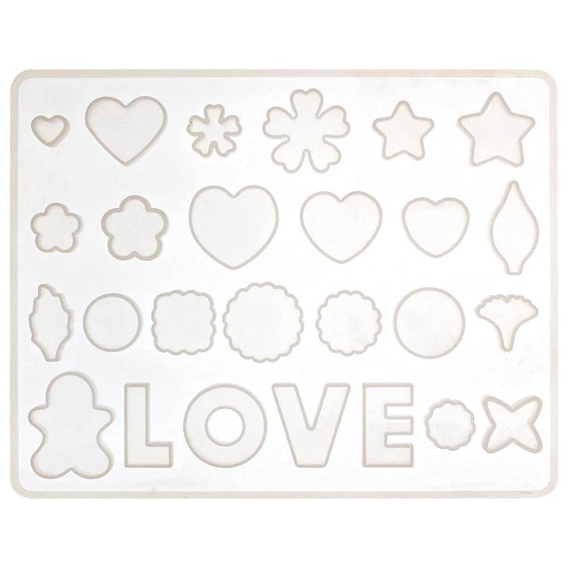 RAKA 25 Slot Cavity GEM JEWELERY Silicone Mold for Resin Art - Image 1