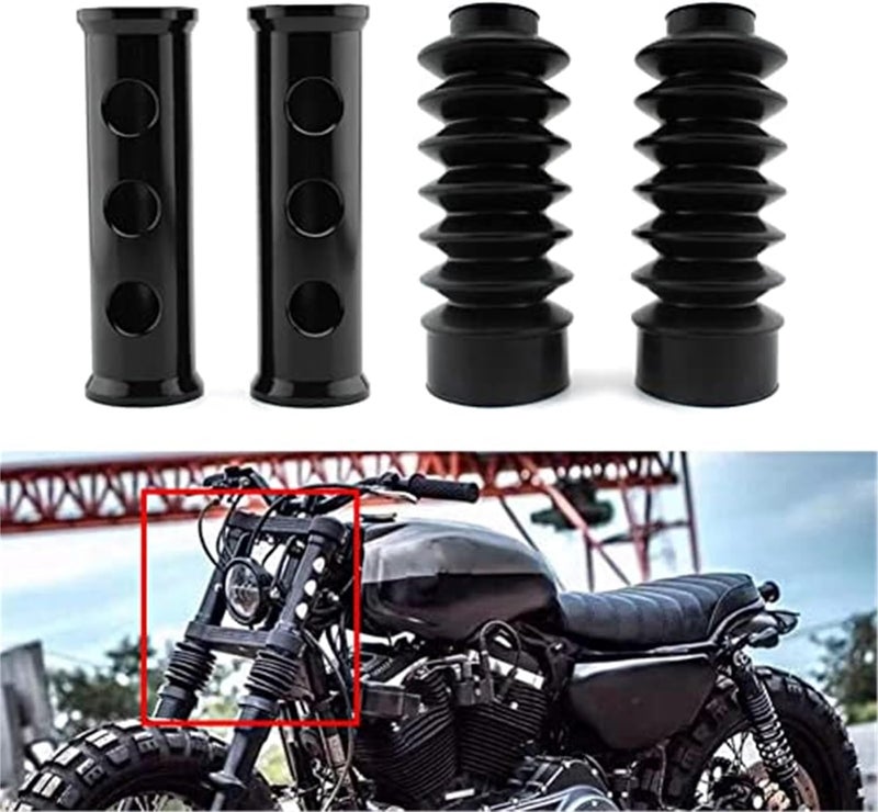 Wivplex Motorcycle Front Fork Covers for Harley - Image 2
