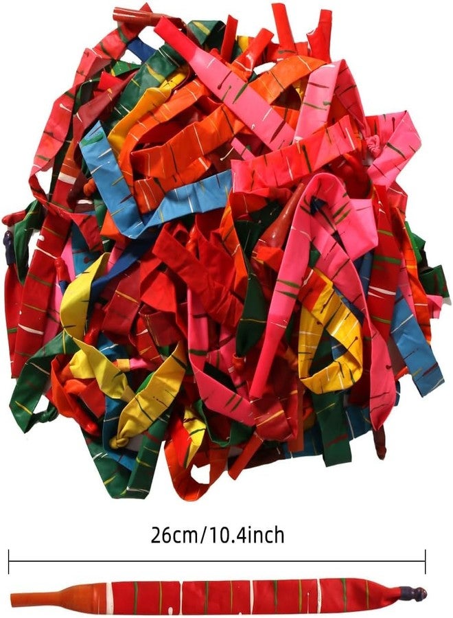 Krido 100PCS Rocket Balloons with Pump - Colorful Flying Balloons Make Whistling Sound - Long Balloons Kit for Kids, Birthday(Pump Color May Vary) - Image 3