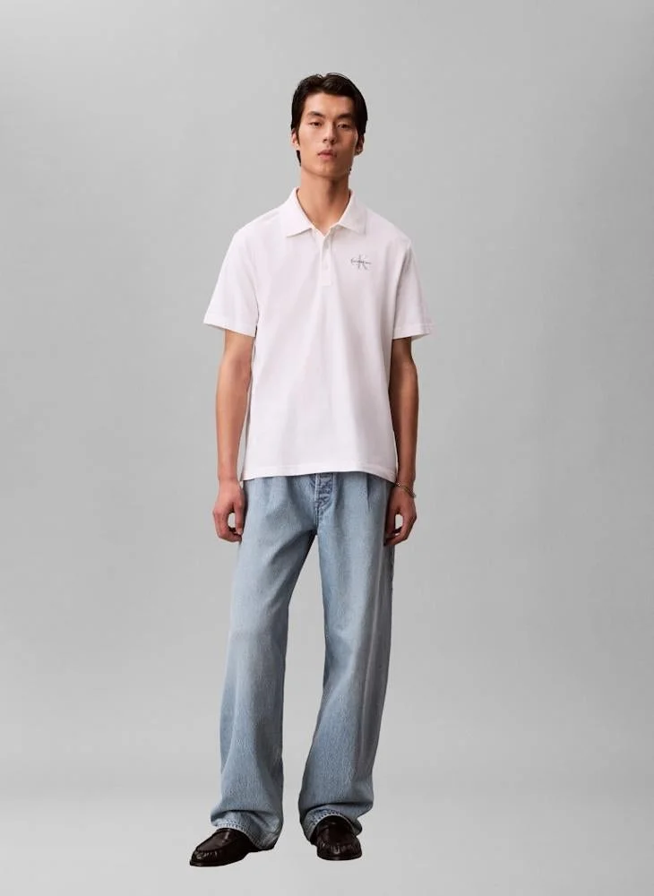 Calvin Klein Jeans  Casual Monologo Polo for Men | Best Price UAE