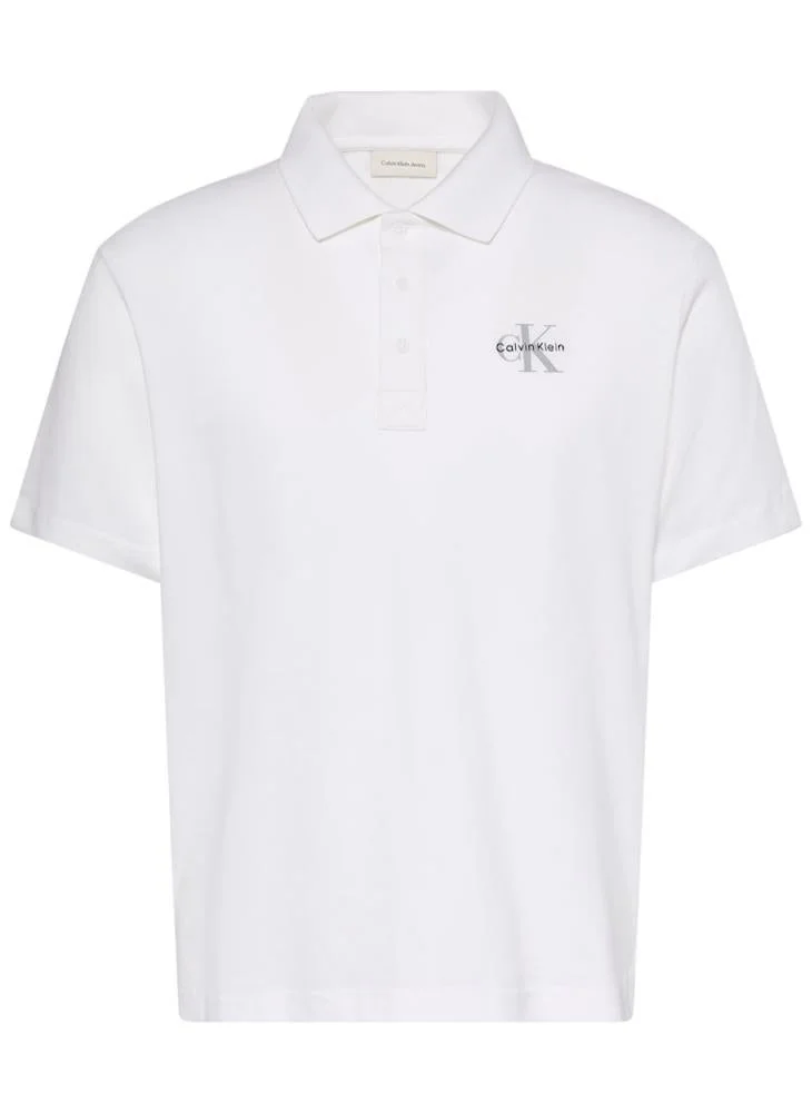 Calvin Klein Jeans  Casual Monologo Polo for Men | Best Price UAE
