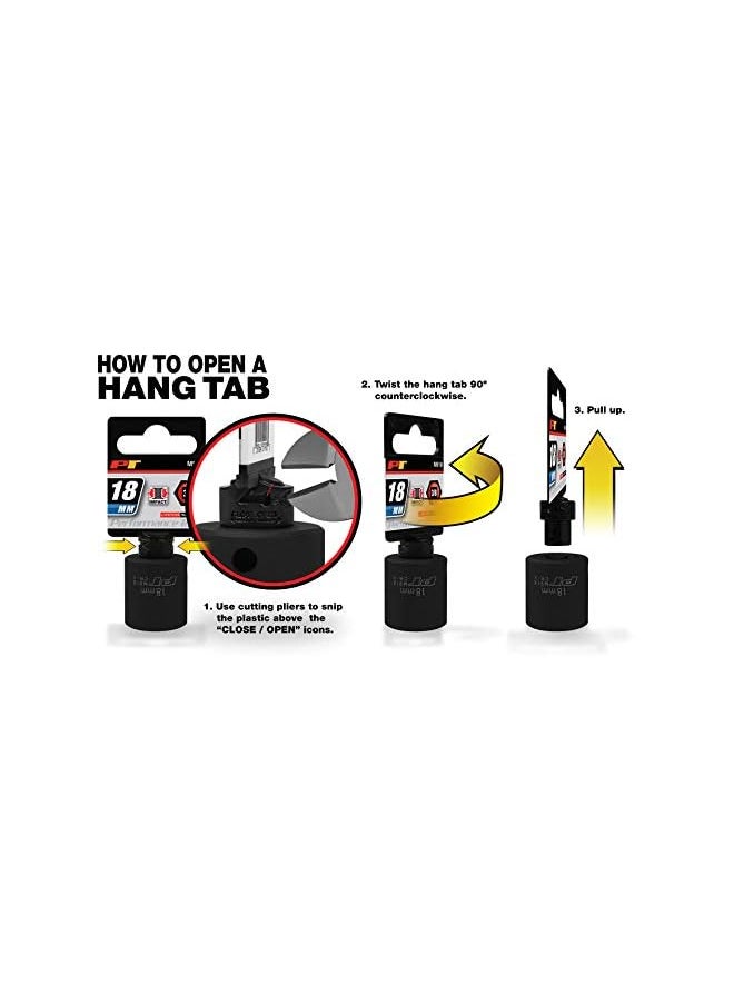 Performance Tool W38137 3/8 Inch Dr Ratcheting Adapter 3/8 Inch Dr Ratcheting Adapter  - Image 5