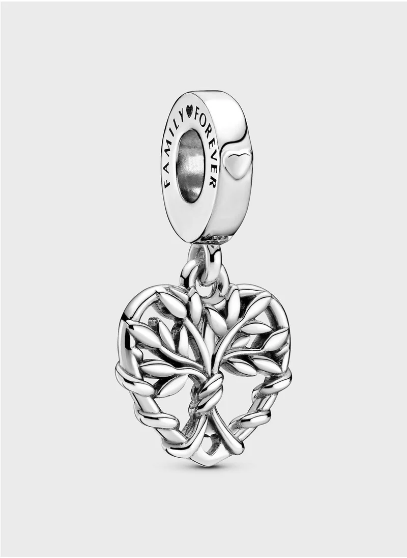 PANDORA Heart Family Tree Dangle Charm