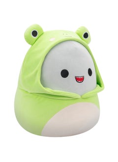Squishmallows 12 inch Gordon the Grey Shark in Wendy Outfit , Officially Licensed Kellytoy Plush Toy, Colorful Soft Toy, Gift for Kids, Girls & Boys Washable Squishy Stuff Toy Multicolor All Age  - Image 2