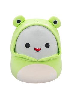 Squishmallows 12 inch Gordon the Grey Shark in Wendy Outfit , Officially Licensed Kellytoy Plush Toy, Colorful Soft Toy, Gift for Kids, Girls & Boys Washable Squishy Stuff Toy Multicolor All Age  - Image 1