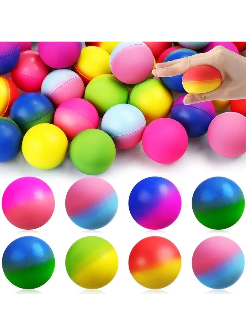 عبوة من 36 كرة مطاطية نابضة عالية الارتداد – كرات ملونة للمرح للأطفال، هدايا حفلات، مكافآت الصف، وألعاب خارجية - Image 1