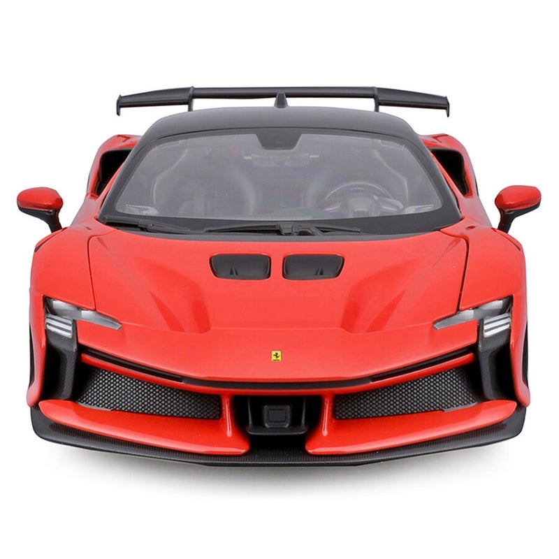 بوراجو سيارة فيراري اس اف 90 مقياس 1/18 - احمر - 18-16020 - Image 1