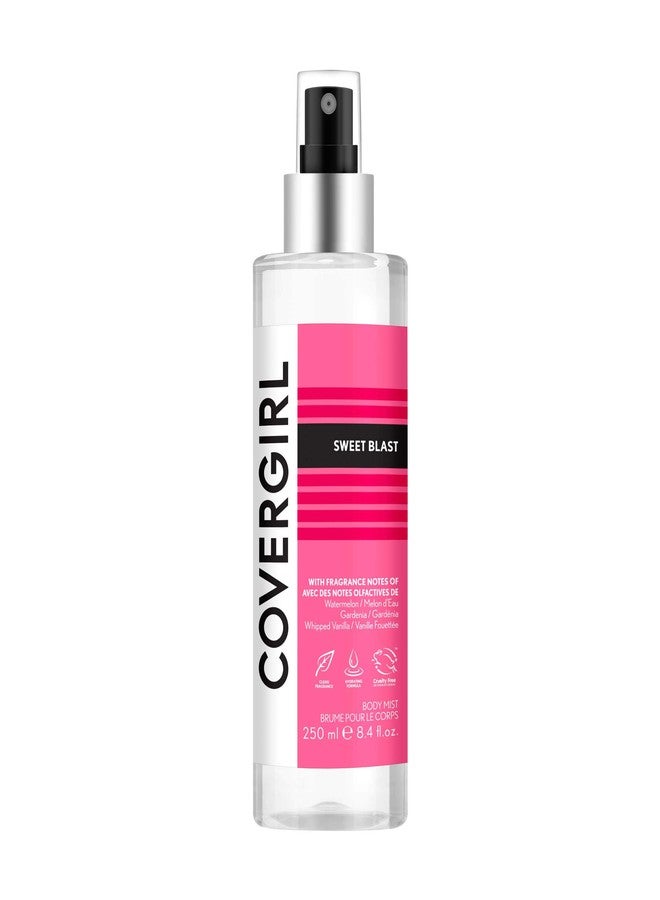 COVERGIRL Sweet Blast Body Mist, 8.0 Fl Oz,Sweet Blast,96.0Fl Oz