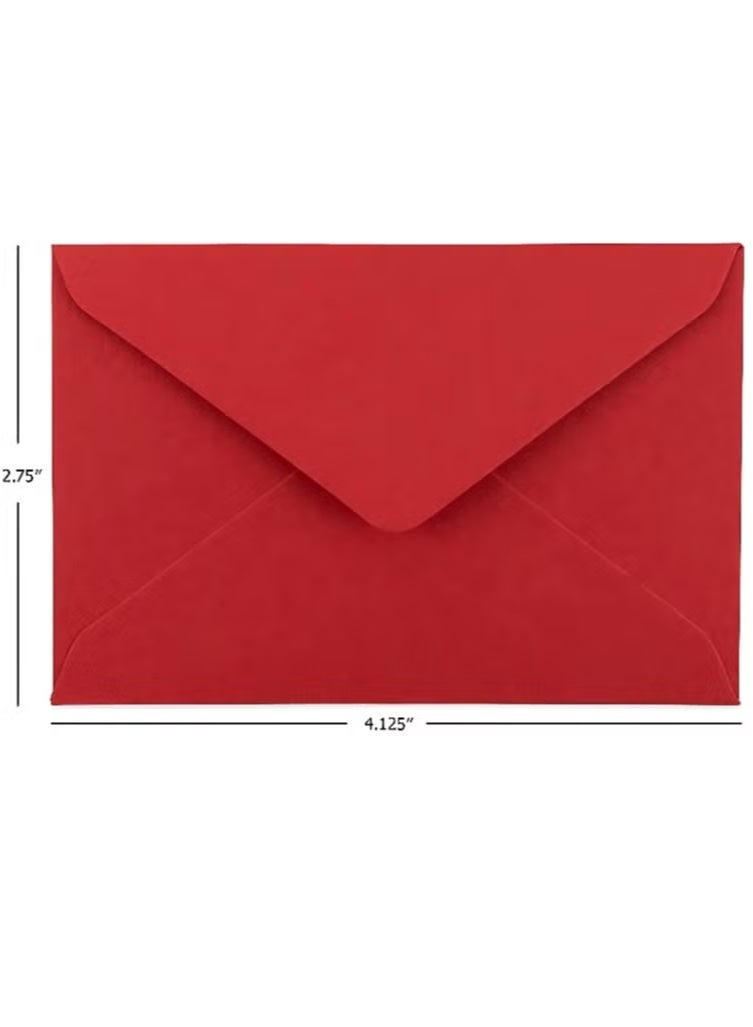70 packs of mini envelopes, holiday party gift envelopes, which can be used to decorate, write letters, pack cards, 14 colors of mini envelope membership cards, European blank envelopes 4 x 2.7 inches - Image 4