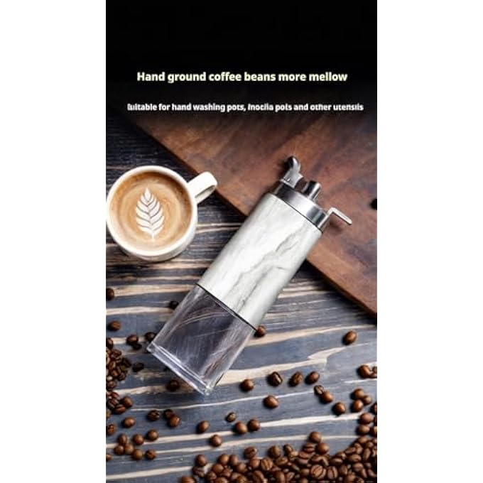 Honwor Compact Stainless Steel Manual Coffee Grinder  For Travel Camping Office  Home Use  Portable  Durable Design - Image 4