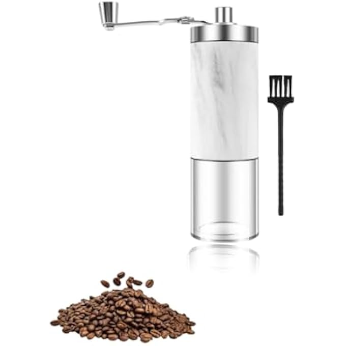 Honwor Compact Stainless Steel Manual Coffee Grinder  For Travel Camping Office  Home Use  Portable  Durable Design - Image 2
