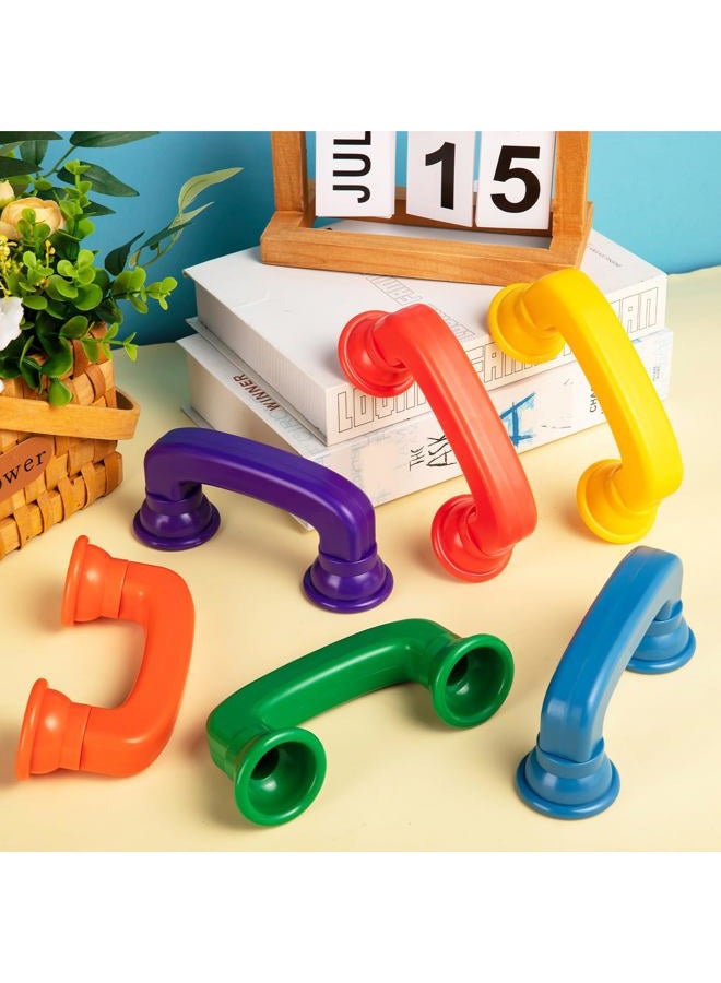 KFPPLXQ Whisper Reading Phones Upgrade Large Auditory Feedback Hear Myself Sound Phone Speech Therapy Toy Phone Tool for Class Accelerate Reading Fluency Comprehension and Pronunciation 6 Pack - Image 3