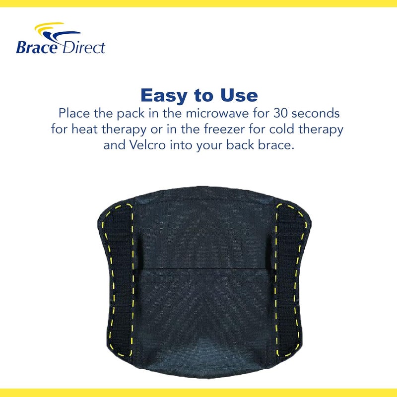 Brace Direct HotCold Pack Insert for Most Back Braces Rapid Back Pain Relief HotCold Therapy Gel Back Reusable Ice Pack for Lower Back - Image 5