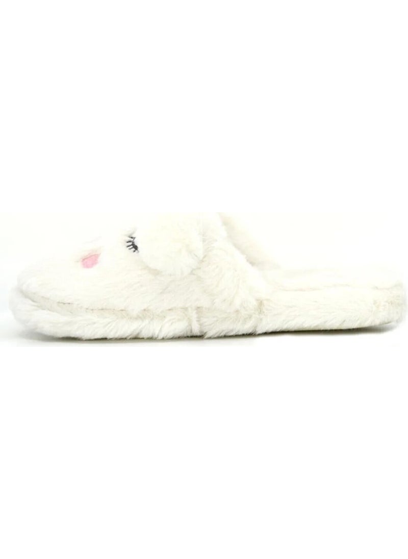 Redplay - Mother Daughter Indoor Slippers Comfortable Plush Lamb Figure Eared Furry Winter Slippers Animal - Image 1