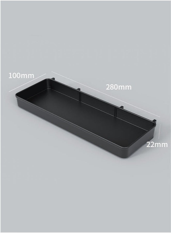 كيلا طقم لوحة تعليق وملحقاتها، منظم حائطي مكون من لوحتين، ومخزن للمكتب والمنزل والألعاب، منظم حائطي للمكتب وشاشة لوحة تعليق، طقم لوحة تعليق أسود - Image 5