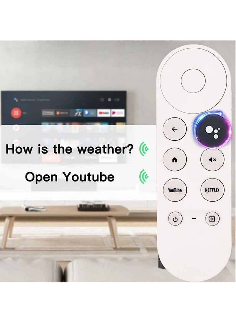 PopZa Voice Remote for G9N9N – Compatible with Google TV, Chromecast, and Google TV Devices - Image 2