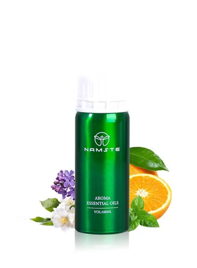 NAMSTE Aromatherapy Oil Luxury Aromatherapy Oil 100ML- Herbal Woody Charm | Oakmoss Patchouli with Geranium and Pink Grape Aromatherapy Essential Oil. - Image 1