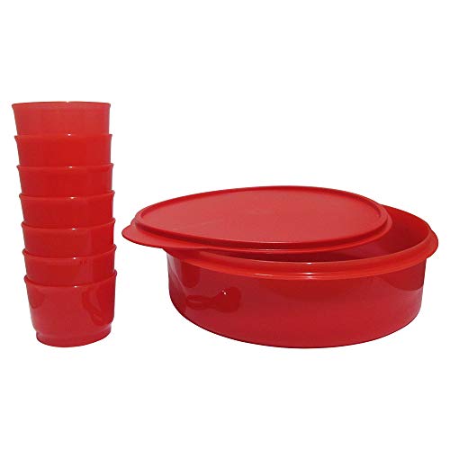 Tupperware Plastic Spice It Red Container-Tp-675-T126, Pack of 1 - Image 3