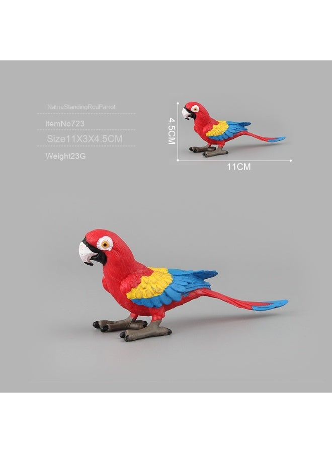 نيبمينينت نموذج لعبة الكوكاتو المزيف - زينة واقعية دقيقة