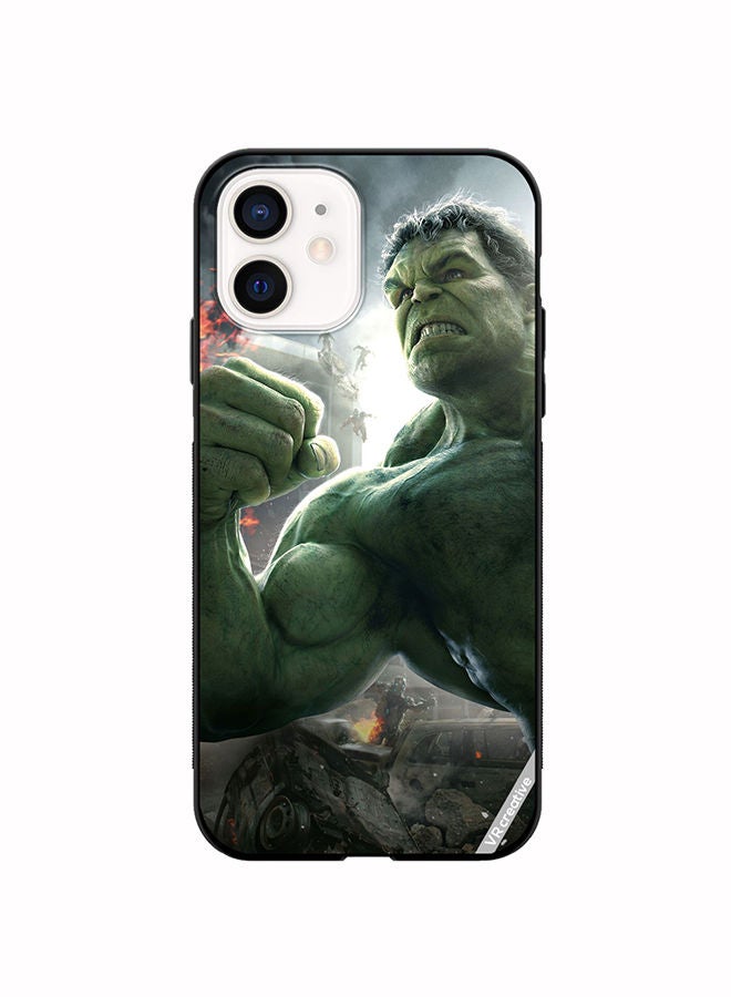 VR CREATIVE Protective Case Cover For Apple iPhone 12 mini Hulk Design Multicolour - Image 1