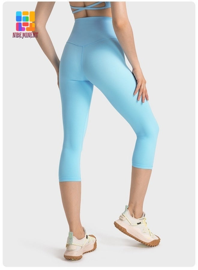 NIBEMINENT Seamless Tie-Dye High-Waisted Yoga Pants - Butt-Lifting Workout Leggings for Women, Squat-Proof Gym Running Tights with Tummy Control - Image 2