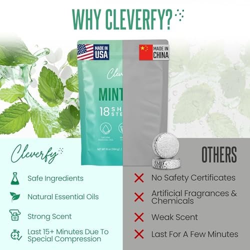 Cleverfy Shower Steamers Aromatherapy - Birthday Gifts for Women, Mom, Wife, Grandma, Her, Best Friend, Daughter, Sister, Teens & Girlfriend - 18 Tablets - Image 5