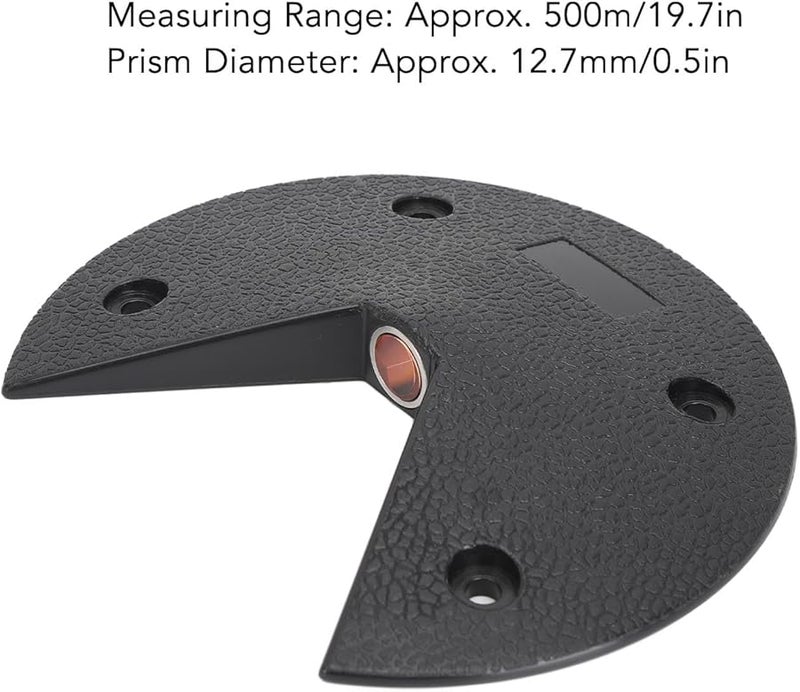 Professional Survey Prism 500m Range ABS Material 12 7mm Diameter Durable Glass For Road Construction - Image 3