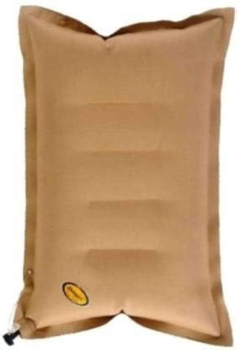 Duckback Rubberized Cotton Travel Pillow (Khaki) Pack of 2