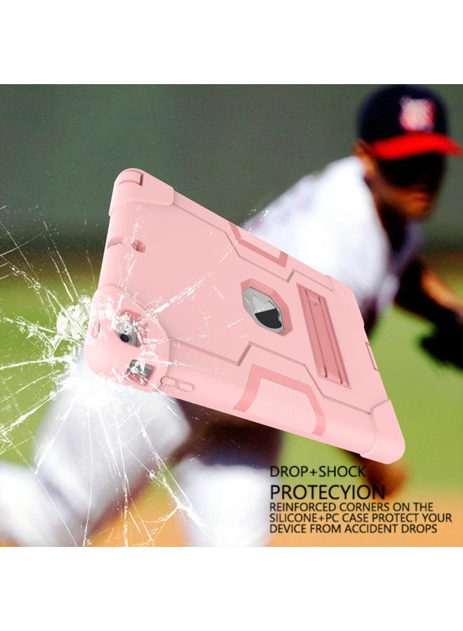 Zaboon Case For iPad Air Contrast Color Silicone + PC Combination Case with Holder - Image 4