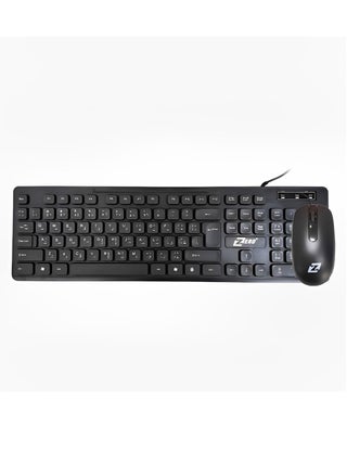 ZR-4608 Wired Keyboard & Mouse , High Quality Standard & Reliable Keyboard With 8 Million Keystrokes ( Black) - pzsku/ZFFD1D18CF06FD7B54EF6Z/45/_/1713348053/d518a17a-aed6-4e1a-9c59-d73244c4ed9a
