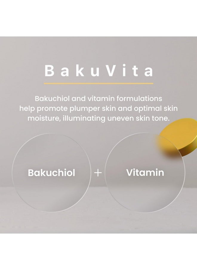 THANKYOU FARMER Bakuvita Revitalizing Ampoule Bakuchiol Retinol Alternative Vitamin C + E Korean Serum Pore Care Firming Vegan Mothers Day Gifts 1.75 Fl Oz (50Ml)  - Image 3