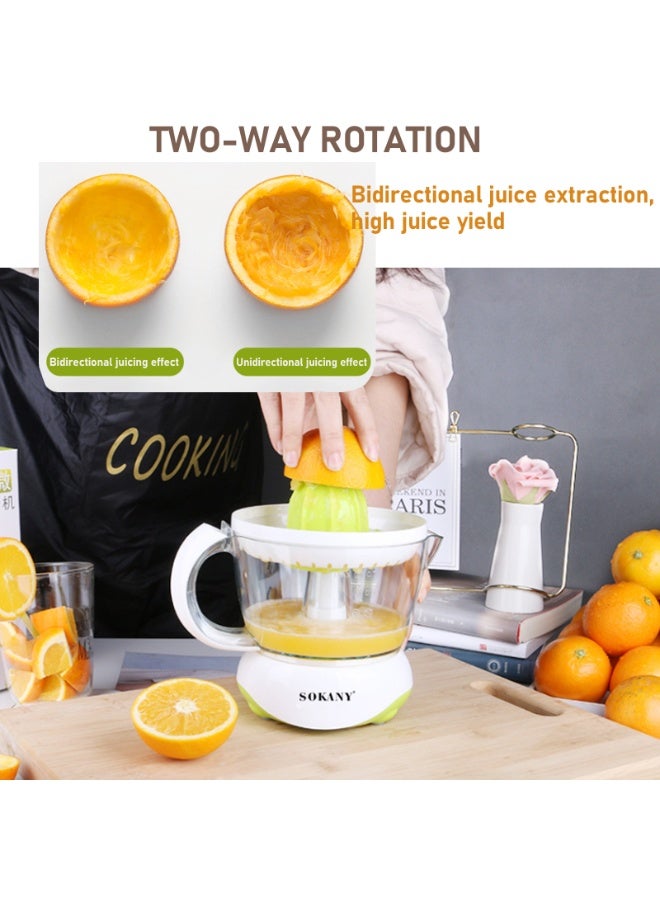 Citrus Juicer 700ML 40W Electric Citrus Juicer Runs in Both Directions for Maximum Juice Turns on/off Automatically When the Juicing Cone is Pressed - view 4