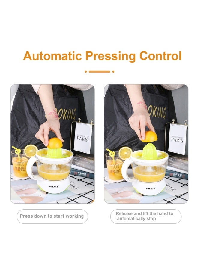 Citrus Juicer 700ML 40W Electric Citrus Juicer Runs in Both Directions for Maximum Juice Turns on/off Automatically When the Juicing Cone is Pressed - view 2