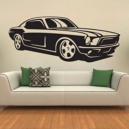 StickMe 'Classic - Muscle - Racing - Car - Creative - Colorful - Wall Sticker' -SM163 (Multi Colour, Vinyl - 100cm X 45 cm)-self adhesive - Image 2