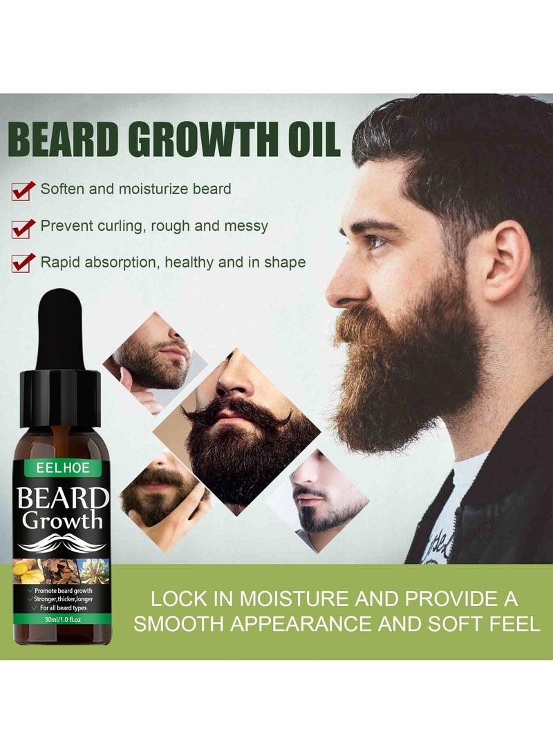 EELHOE Beard Growth Oil | Nourishing Moisturizing Spray, Promotes Thick Beard Growth - Image 2