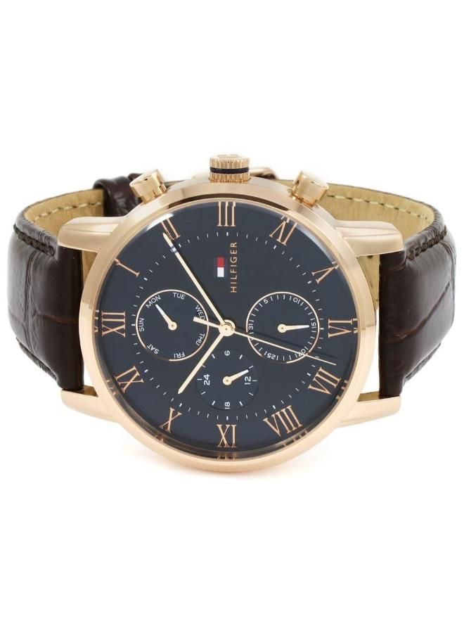 TOMMY HILFIGER Tommy Hilfiger Leather Chronograph Watch 1791399 + Tommy Wallet  - Image 2