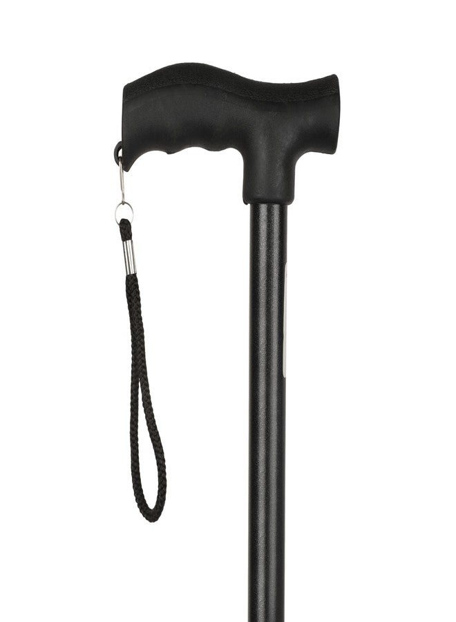 iwalk; Changing Lives Walking Stick with Adjustable Height Strong Steel Body for Patients, Old People or Physically Challenged - Black - Image 2