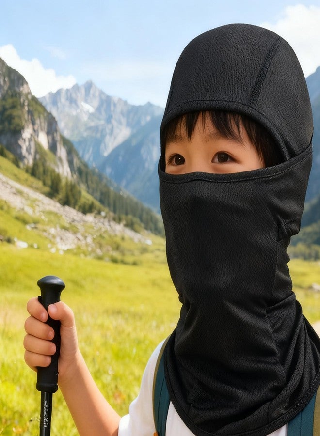 IZUS Cycling-Mask-Balaclava for Unisex-Kids Sun-Protection-Outdoor Windproof Face Covering Breathable Neck Gaiter All Season - Image 2