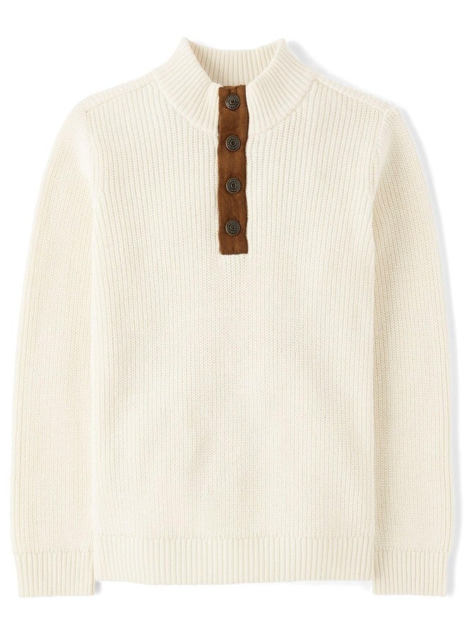 Gymboree,and Toddler Long Sleeve Sweaters,Halo White,6 - Image 1