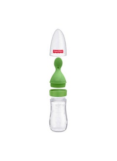 Fisher-Price Squeezy Silicone Food Feeder, Green, 125Ml  - Image 3