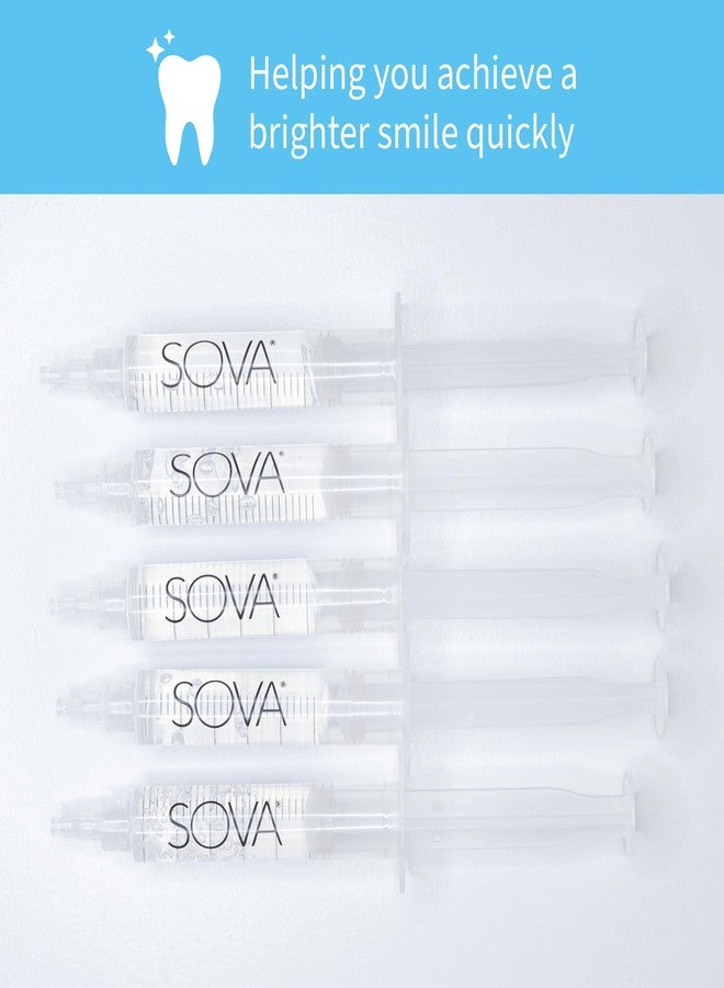SOVA White - Teeth Whitening Replacement Gel - Peroxide for Extreme Whitening - 5 Pack - BPA, Latex, Phthalates & PVC Free - Image 3